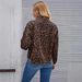 Leopard Print Denim Short Jacket Women's Casual Fashion Autumn/Winter New Real Shot_mkmklike.com