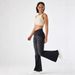 Women's High Waisted Flared Jeans Retro American Style High Elasticity Slimming Washed Trousers_mkmklike.com