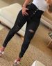 Women's High Waist Tight Tight Worn Small Feet Jeans Trousers_mkmklike.com