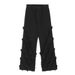High Street Structural Design Rough Jeans Men's Straight High-end Retro Long Pants_mkmklike.com