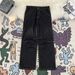 Men's Punk Patchwork Jeans - Distressed Denim Pants With Rebel Edge, Vintage-Inspired Wide Leg Trousers_mkmklike.com