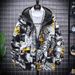Cross-Border Hooded Men's 3D Digital Windbreaker Personalized Printing Jacket Waterproof Coat Factory Direct Sales_mkmklike.com