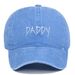 Unisex Alphabet embroidery dad Wash cotton can adjust the casual shade Adult DAD baseball cap_mkmklike.com