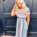 Women's Clothing Loose round neck short sleeve long dress woman_mkmklike.com