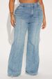 Unisex Relaxed Fit Straight Leg Jeans – High Waist Stretch Denim For Women (Vintage Washed, Comfort Cotton, S-XXL, Blue)_mkmklike.com