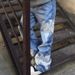 Men's Clothing Japanese Street Style, Niche Patchwork Straight Leg Jeans For Men, New Artistic And Stylish, Trendy And Simple._mkmklike.com