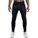 Men's Slim Fit Skinny Jeans 2026 Spring Autumn Korean Style Casual Straight Leg Trousers mid Waist Cotton Black Gray Blue_mkmklike.com