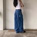 Embroidered Jeans Men's And Women's American Retro Couple Versatile Loose High Street Casual Trousers Y2k Fashion Versatile_mkmklike.com