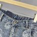 Summer New Style Men's Denim Shorts Trendy Versatile High End Slim Fit Mid Length Five Point Pants_mkmklike.com