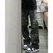American Retro Camouflage Pants For Men, New Spring And Autumn Style, High Rise Jeans, Washed, Versatile, Logging Workwear Straight Leg Pants_mkmklike.com