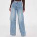 Unisex Relaxed Fit Straight Leg Jeans – High Waist Stretch Denim For Women (Vintage Washed, Comfort Cotton, S-XXL, Blue)_mkmklike.com