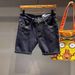 Men's Trendy High Street Style Denim Shorts Mid-Length Casual Retro American Five Point Summer New Style_mkmklike.com