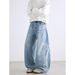 Men's Clothing Men's Straight Leg Loose Wide Leg Jeans Letter Print High Street Fashion Spring Autumn Trendy Versatile Cool Stylish Long Pants_mkmklike.com