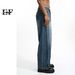 EF JEANS | 2023 New American Retro Wide-leg Pants Men's Trendy Brand Design Sense Niche Jeans High Street Pants_mkmklike.com