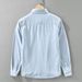 Workwear Denim Long Sleeved Shirt Men's Fashionable Versatile Artistic Casual Loose Top_mkmklike.com