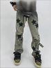 Men's Clothing Men's Street Washed Distressed Fashion Jeans Straight Loose Fit High Street Vibe Long Pants For Spring Autumn_mkmklike.com