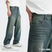Korean Style Washed Wide Leg Jeans – Retro Colorful Loose Fit Pants (Pinky, Violet, Old Green, Black Gray, Light Blue, XS-XL)_mkmklike.com