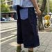 Summer New Style Men's Denim Shorts American Retro Versatile Simple Loose Straight Leg Wide Leg Slimming Casual_mkmklike.com