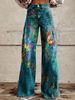 Women's clothing women's casual pants thin jeans wide leg 3D trendy women's pants_mkmklike.com