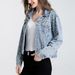 Women's Embroidered Rhinestone Denim Jacket – Slim Fit Bling Coat, Trendy Fall Fashion, Comfortable Stretch Cotton, Plus Size Available (S-5XL)_mkmklike.com