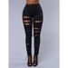 Cross-border , Wish, , Ripped Jeans Women, Slim-fit Pants, Versatile Street Style For Trendy Women_mkmklike.com