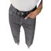 D8751 Foreign Trade European And American Women's Full Rhinestone Washed Jeans High Waist Straight Hot Girl Long_mkmklike.com