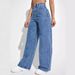 Women’s Clothing new trendy mid waist straight jeans_mkmklike.com