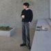 Men's Clothing Men's Washed Jeans Loose Fit Casual Straight Leg Pants Style Trendy Spring Cool Chic Long Denim_mkmklike.com