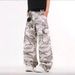Men's Clothing Cargo Jeans – Washed Olive Relaxed Fit Straight-Leg Workwear Pants With Multi-Pockets (Military-Inspired, Streetwear Staple)_mkmklike.com