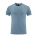 Men's Clothing Sports Quick-Drying Clothes T-Shirt Training Running Fitness Clothes Ice Silk Short Sleeves Loose Breathable Round Neck_mkmklike.com