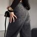 Women's Clothing Spring And Summer New Leopard Print High Waist Jeans Women's Long Casual Flared Trousers Women's Clothing_mkmklike.com