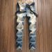 Loom Jeans Wholesale For Men, Vintage Washed Ripped Jeans, Non-Stretch, European And American Style, Versatile, Cross-Border_mkmklike.com