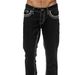 Men's Clothing New Style Men's Slim Double Line Jeans Gold Classic Tricolor Jeans New_mkmklike.com