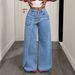 Versatile Casual Women's Jeans Long Pants Trendy Design Relaxed Everyday Wear Versatile Comfortable Feshion Trend_mkmklike.com