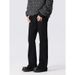 Nordmann Black Flared Jeans For Men European American Street Style Cool Casual Spring And Autumn Versatile Straight Loose Pants_mkmklike.com