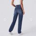Women's High-Waisted Yoga Jeans - Stretchy Straight Leg Pants With 3D Cat Whisker Details (S-2XL, Dark Blue/Light Blue/Black/Sky Blue/Cream)_mkmklike.com