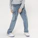 Nordmann European And American Style Retro High Street Washed Jeans For Men With Multiple Pockets, Patchwork, Loose Straight Hip_mkmklike.com