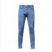 Quality Worn Feet Elastic Tight Jeans Men's_mkmklike.com