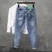 High End Brand Men's Slim Fit Cropped Jeans Stretchy Casual Long Pants Trendy Versatile For Spring Autumn_mkmklike.com