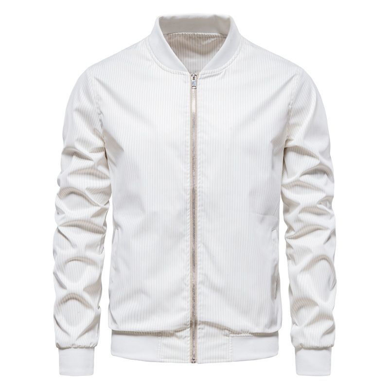 Stand Collar Men Trendy Windproof Outdoor Workwear Jacket Men's Retro Pilot Style_mkmklike.com