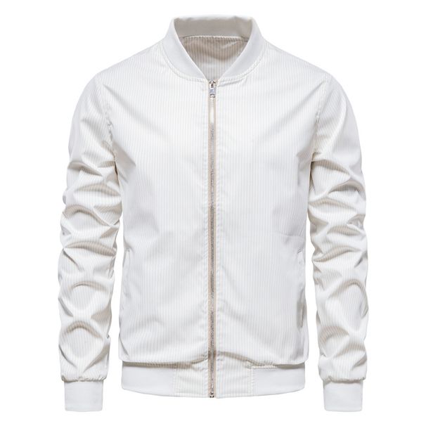 Stand Collar Men Trendy Windproof Outdoor Workwear Jacket Men's Retro Pilot Style_mkmklike.com