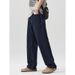 Men's Clothing Mingge | 2025 Spring/Summer New Casual Original Jeans Men's American High Street Fashion Loose Straight Trousers_mkmklike.com