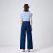 Coolmei Women's 9/10 Length Straight-Leg Pants, 2025 Spring New Style, Non-Stretch, Back Pocket, High-Waisted, Slimming_mkmklike.com