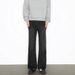 Men's Trendy Straight Leg Patchwork Flared Jeans Loose Fit Long Pants High Street Style_mkmklike.com