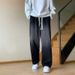 Men's Relaxed Fit Washed Denim Jeans Straight Leg High Street Vintage Pants with Slight Stretch Oversized Comfort for Teen Boys plus Size_mkmklike.com