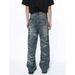 Men's Clothing Spring New Products Retro Tie Dye Straight Loose Washed Jeans_mkmklike.com