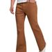 Men's Slim Fit Denim Flared Pants Style Fashion Solid Color High Waist Straight Leg Trousers_mkmklike.com