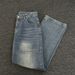 Men's High Street Washed Straight-Leg Jeans – Vintage Blue Denim Pants With Relaxed Fit (S-3XL, Classic Wash)_mkmklike.com