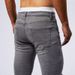 Men's Stretchy Slim Fit Casual Jeans American Style Distressed Skinny Trendy And Popular Comfortable Denim_mkmklike.com