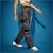 Men’s & Women’s High-Stretch Cargo Jeans – Utility Pants With Multiple Pockets & Chain Accents (Black, S-5XL)_mkmklike.com